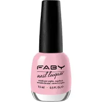 Faby nagellak Ciao Bella dames 15 ml vegan lichtroze