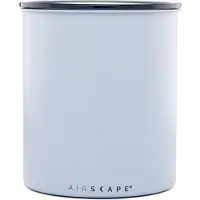 Planetary Design - Airscape - LET OP 1 Kilo! - Koffiebonen - Voorraadpotten - Vacuuum - Koffie - Staal - Mat Grijs - LET OP Extra Groot!
