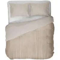 Kayori Dekbedovertrek Meguro Zand Katoen-200 x 200 / 220 cm | 2-Persoons