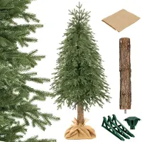 Springos Kunstkerstboom Op Stam | PE - Sparrenhout | 180 cm | Zonder Verlichting