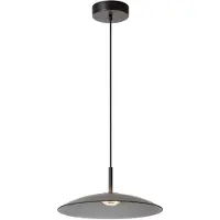 Lucide MENGA - Hanglamp - Ø 40 cm - LED Dimb. - 1x11W 2700K - Fumé