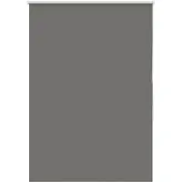 vidaXL Rolgordijn verduisterend 115x175 cm stofbreedte 110,7 cm grijs