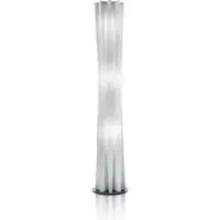 Slamp Design vloerlamp Bach, dimbaar, wit / opaal, Woon-/ Eetkamer, Kunststof, Design, vloerlamp