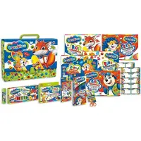 Bambino creatieve set met 12 kunstbenodigdheden + 20 stickers voor notitieboekjes