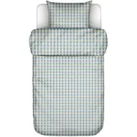 Marc O'Polo Dekbedovertrek Gyda Sage Green Katoen-140 x 200 / 220 cm | 1-Persoons