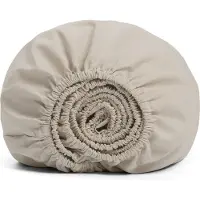 Yumeko Hoeslaken Katoen TENCEL 90x210 Beige - Eco, Bio & Fairtrade