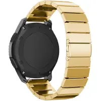 Strap-it Smartwatch bandje 22mm - bandje metaal geschikt voor Xiaomi Mi Watch / Xiaomi Watch S1 / S1 Pro / Watch 2 Pro - Active / Amazfit GTR 47mm / GTR 2 / GTR 3 - Pro / GTR 4 - OnePlus Watch - goud