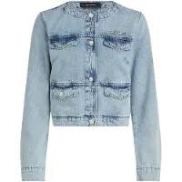 Karl Lagerfeld Tussenjas blauw denim