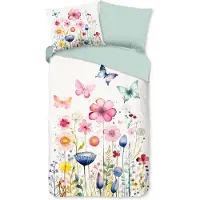 Pure Kinder Dekbedovertrek Microvezel Kiki - multi 140x200/220cm