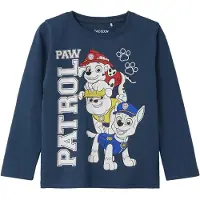 TWO SOON Shirt 'Paw Patrol' navy / geel / robijnrood / wit