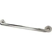 Haceka Kosmos Comfort Wall Grip Curved Brushed 60cm