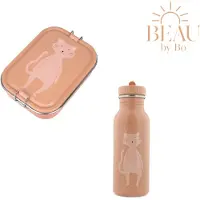 Trixie BEAU by Bo Back to School set - Lunchbox/Drinkfles 500ml - Mrs. Cat