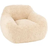 J-Line sofa Shearl - polyester creme small