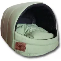 Viking Choice Hondenmand - kleine hond - box - hondemand - 45 x 49 x 36 cm - mat groen - hondenbed - hondebed