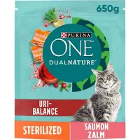 Purina ONE DUAL NATURE 8x 650G STERILISED CRANBERRY