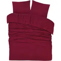 DoubleDry Dekbedovertrek flanel 100% zacht katoen lits jumeaux 240x200/220 cm