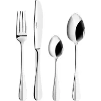 Vialli Design - Cristallo - 24 delige bestekset - 6 personen - Stainless Steel 18/10 - Chroomnikkelstaal