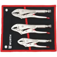 Würth - Griptangen set 3-delig - Griptangen set 3-delig x 1 st