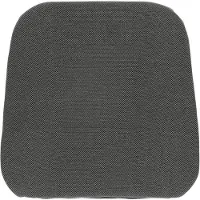 Unique living wickerstoelkussen elba outdoor antraciet -45x46x5cm