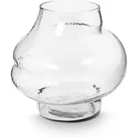 Vt wonen Vaas vtwonen Glass Clear Bubble 27 x 25 cm