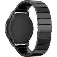 Strap-it Smartwatch bandje 22mm - bandje metaal geschikt voor Xiaomi Mi Watch / Xiaomi Watch S1 / S1 Pro / Watch 2 Pro - Active / Amazfit GTR 47mm / GTR 2 / GTR 3 - Pro / GTR 4 - OnePlus Watch - zwart