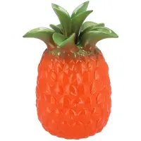DK Design Bloemenvaas Tropical Pineapple - ananas vaas - oranje - D23 x H33 cm