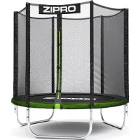 Viking Choice Viking Sports Trampoline met Veiligheidsnet - Ø 140 cm - Groen & Zwart - Max. 25 kg