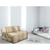 Viking Choice Opvouwbaar Matras Hout - Wasbare Hoes - 200x90x15 cm - Campingmatras & Logeermatras