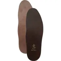 SL Leren Inlegzool - Inplakzool - Schapenleer - Bruin - Op Maat te Knippen - Maat 38 t/m 43 (38-39-40-41-42-43)