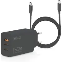Phreeze USB C Adapter 3 poorten 65W + 3 Meter USB C Kabel - Oplader - Snellader - USB C Laptop Oplader - Adapter USB C - USB C Lader – Universeel