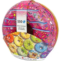 Eurographics Donut Rainbow Tin Puzzel (550 stukjes)