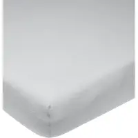 Meyco Home Uni hoeslaken tweepersoons - light grey - 160x200cm