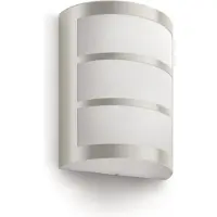 Philips Python wandlamp - Ultra Efficient - RVS - 3,8W