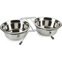 Beeztees Lumara RVS Deluxe Dinerset