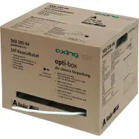 Axing SKB39504 250m Nee Nee Wit coax-kabel