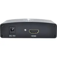 Lindy VGA- en audioconverter naar HDMI - - FullHD 1080p - Plug-and-Play - Zwart