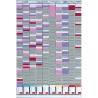 Nobo T-kaart planningset projectplanner (10 panelen, 54 sleuven)