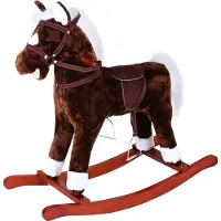 Knorrtoys Schommelpaard Bruiny met paarden geluiden