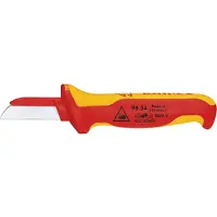 Knipex 98 54 Kabelmes Recht beschermd mes 190mm VDE