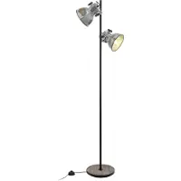 Eglo Barnstaple Vloerlamp - E27 - 158 cm - Bruin/Zwart