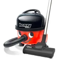 Numatic Stofzuiger HENRY Xtra, 620 W, Herbruikbare luchtfilter, 6 l volume, incl. accessoires rood