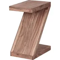 Wohnling Bijzettafel MUMBAI acacia bruin 59 cm