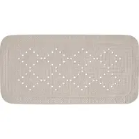 Spirella Antislip Badmat Alaska - Taupe - 71x36cm