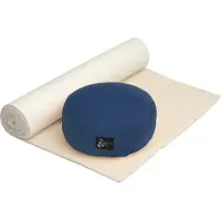 Yogistar Yoga-Set Comfort Edition - Meditation natur 100 x 200 cm