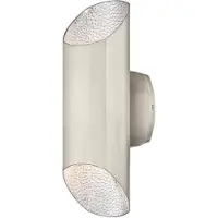 WESTINGHOUSE LED-wandlamp buiten Carson, alu / grijs / zink, metaal, Modern, LED wandlamp buiten