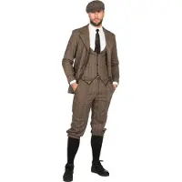 Coppens Roaring 20's colbert Peaky blinders - 100% Polyester - Carnavalskleding heren grote maten | Maat 54 |