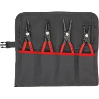 Knipex Circlip-tangenset - 4 tangen, polyester hoes