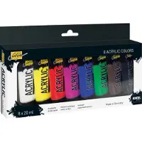 Kreul 84171 Set acrylverf 8 x 20 ml