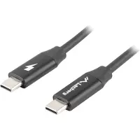 Lanberg Kabel USB C Lanberg CA-CMCM-40CU-0018-BK (1,8 m) Zwart
