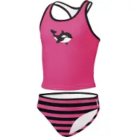 Beco tankini Sealife SPF 50+ polyamide roze/zwart